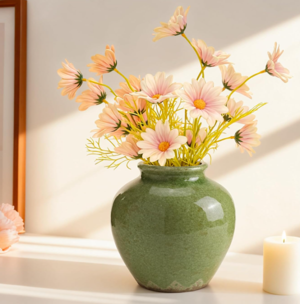 Vintage Terracotta Vase – Bohemian Style Home Decor